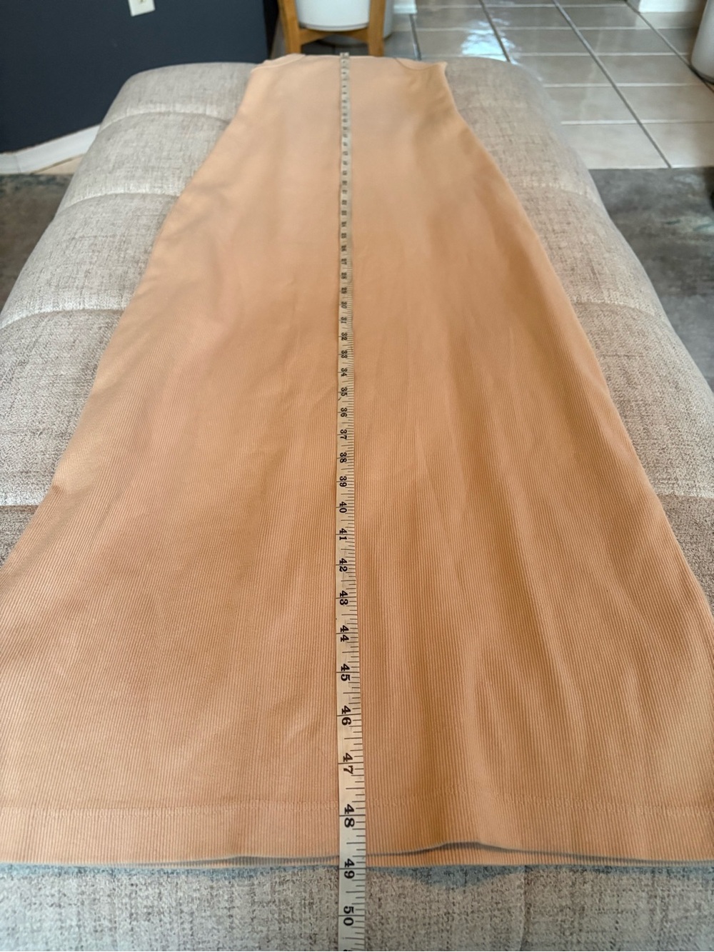 Perfectwhitetee Cassidy Structured Rib Maxi Dress Size xs - Picture 6 of 7